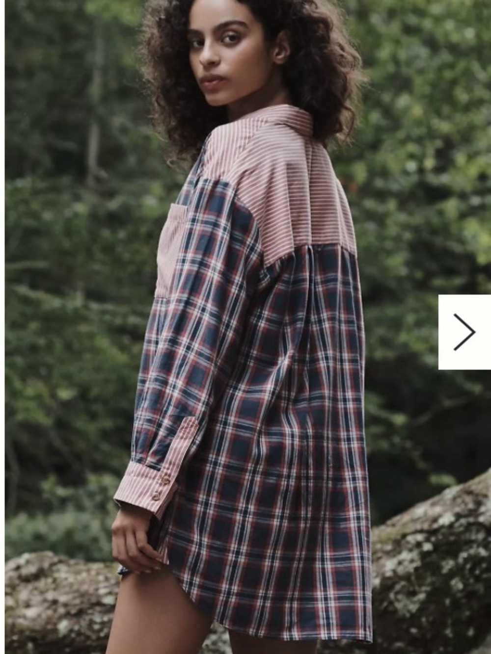 Anthropologie Flannel Boyfriend Buttondown Shirt Medium - Picture 13 of 13